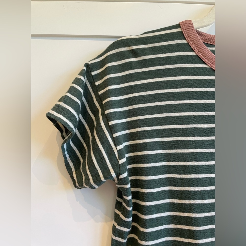 Madewell Cotton Rib Ringer Tee - Picture 3 of 7